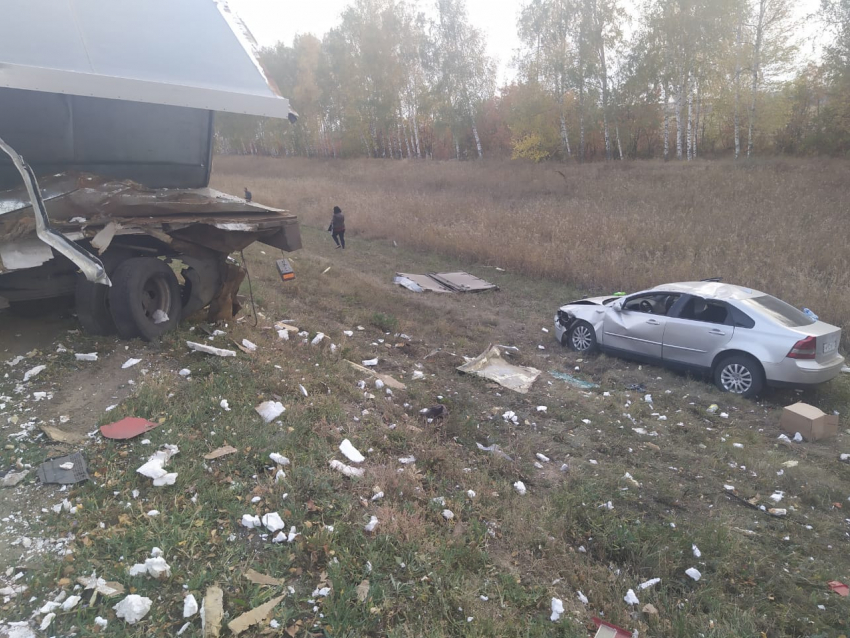 В Тамбовском районе в массовом ДТП пострадали четыре человека
