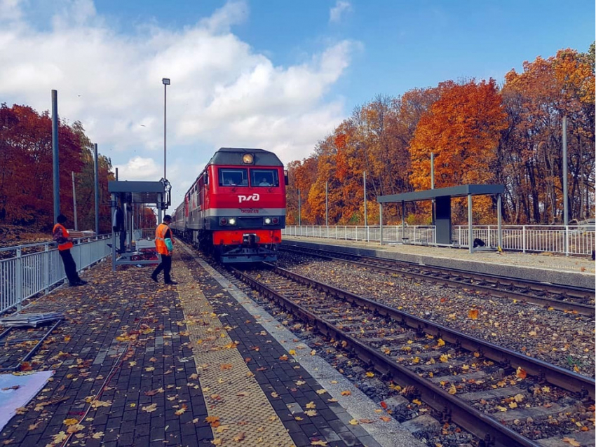 В Тамбове достроили железнодорожную станцию «Радужный» 