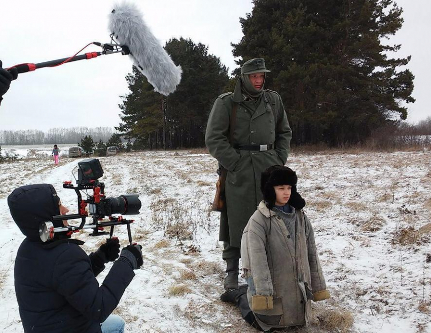 Съемочная группа фильма о Зое почувствовала все прелести русской зимы 